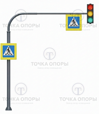 Светофорные опоры СОДГ-8,15-6,5