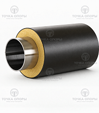 Труба ППУ 140х76х3 мм ПЭ 2 ГОСТ 30732-2006